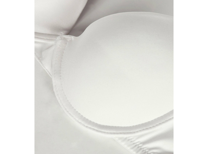 Soutien-gorge à coques blanc pour fille Dim Invisible