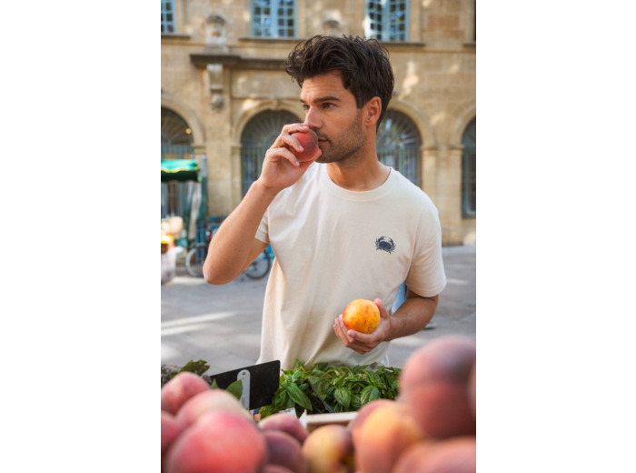 Tee-shirt homme en jersey Crew