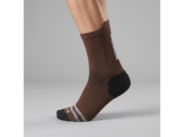 Socks S Lab Ultra Crew Decadent Chocolate   Vanilla Ice