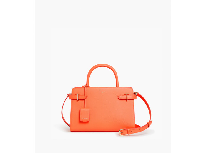 Sac à main moyen modèle Emilie en cuir signature T