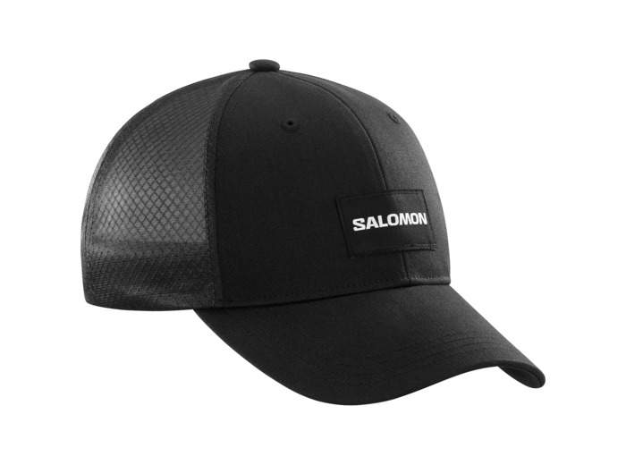 Trucker Curved Cap Deep Black Deep Black