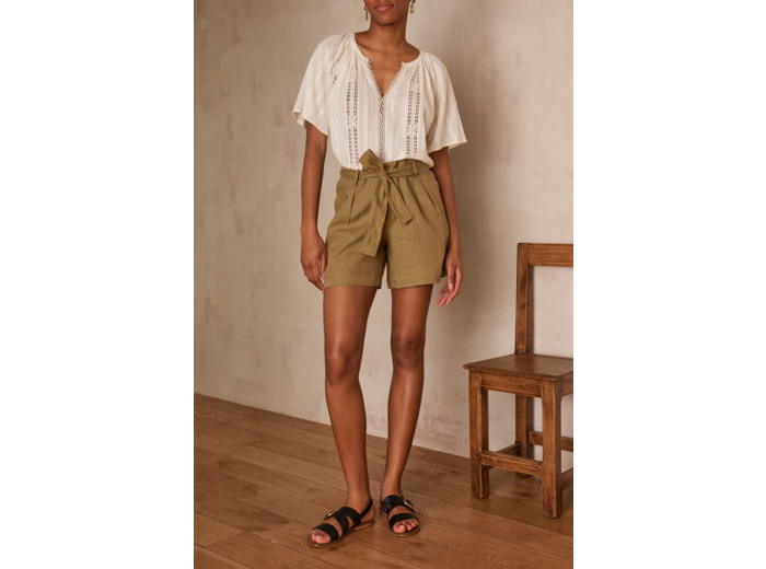 Short BRUCE en lin