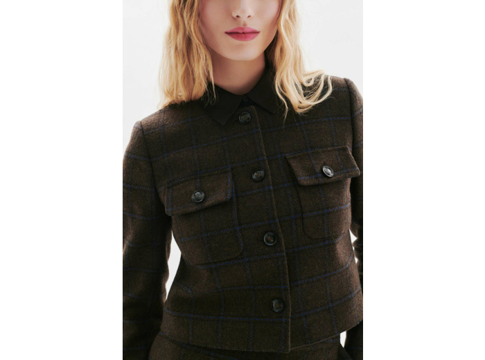 Veste valmont carreaux