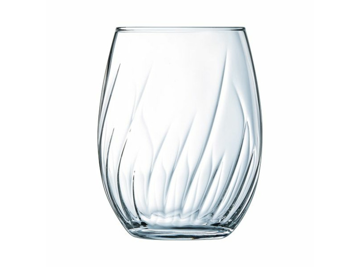 4 gobelets haut 36cl Swirly