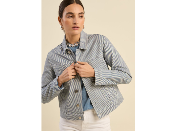 Blouson rayé