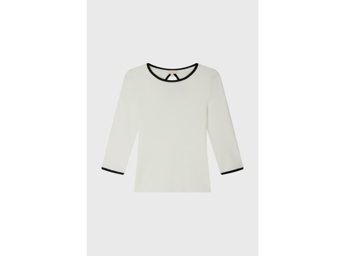 Pull en maille fine côtelée - LOUKY