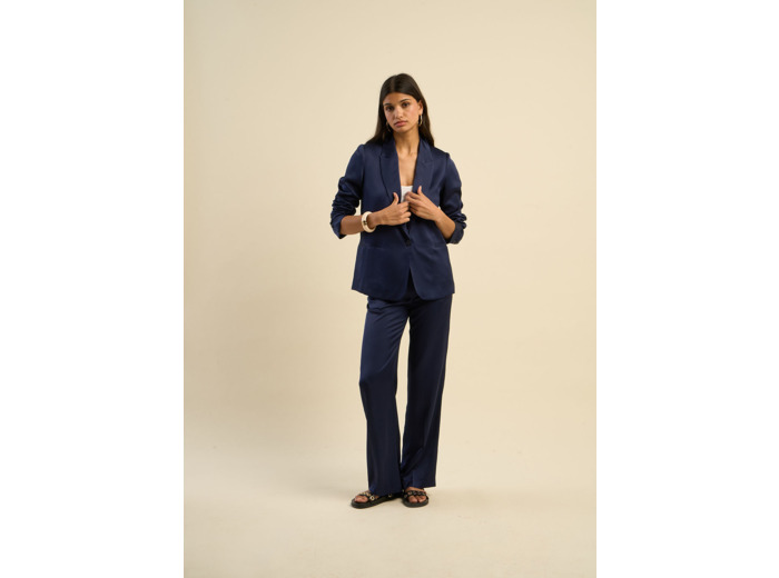 Pantalon satiné