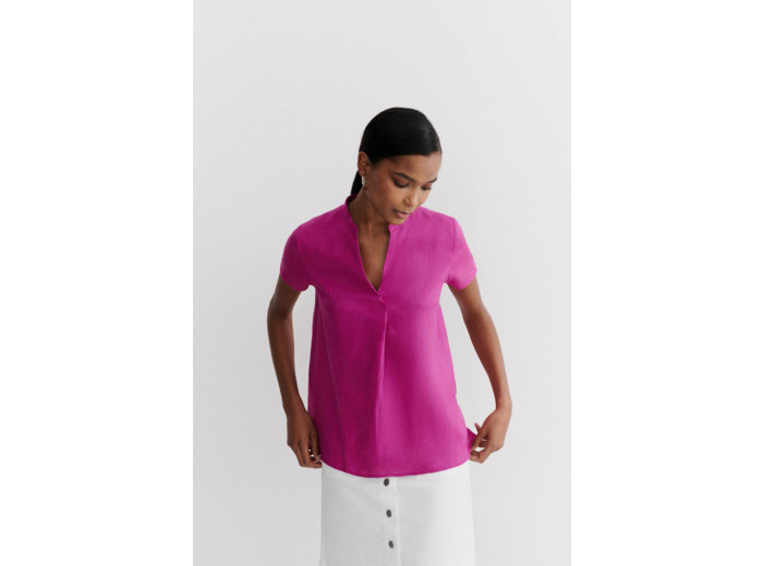 Blouse kat 100% lin