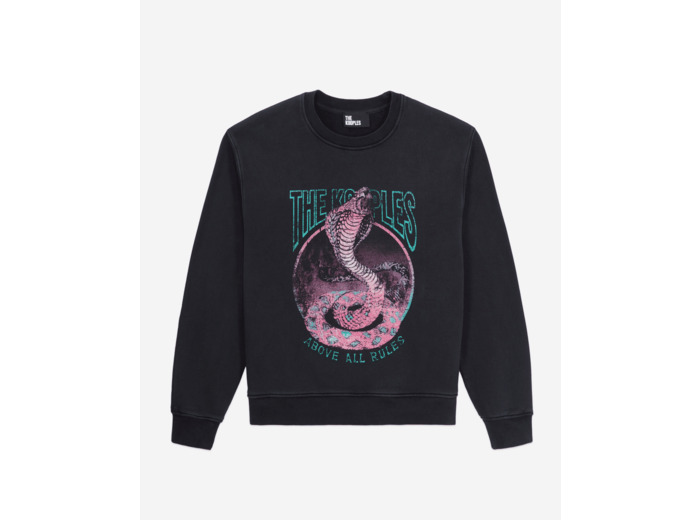 Sweat Avec Print Snake black washed