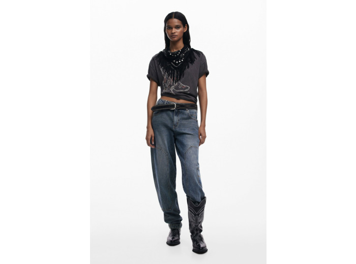 Denim Long Trouser