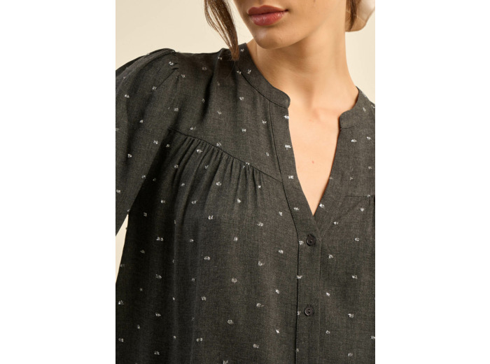 Chemise en plumetis