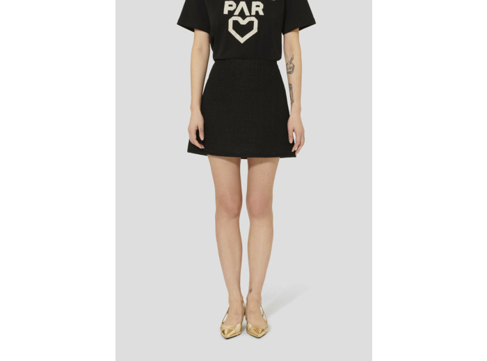 Jupe Junia Charcoal en Polyester