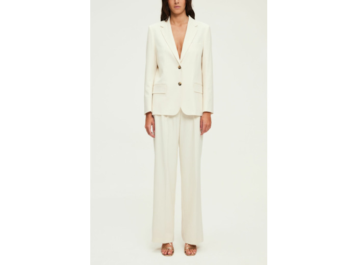 Veste de tailleur écrue - MADELEINE