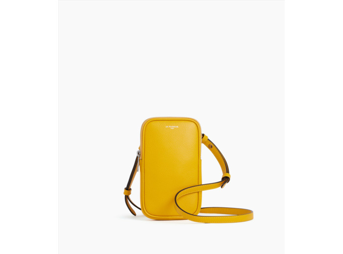 Etui téléphone Emile en cuir grainé