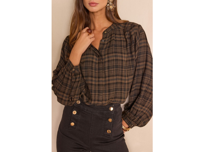 Blouse SIMON à carreaux