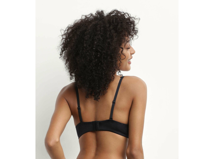 Soutien-gorge femme push-up microfibre Noir Dim Comfort Collection