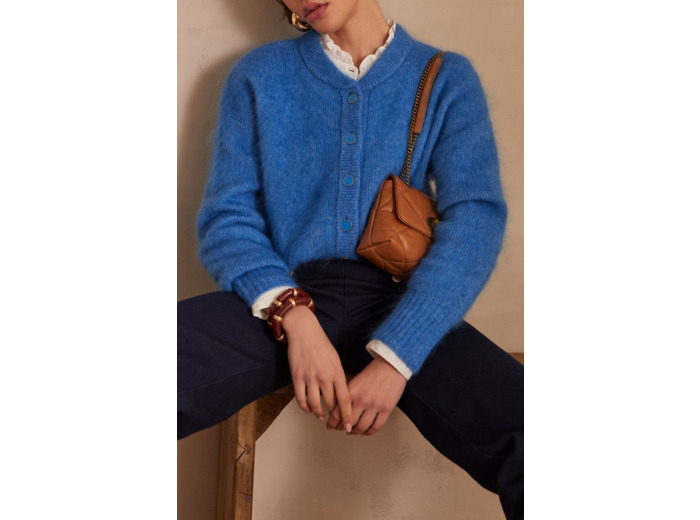 Gilet en mohair LOU