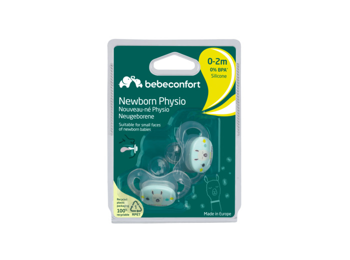 Bebeconfort Sucettes Nouveau-né Physio silicone (x2) Bolivia