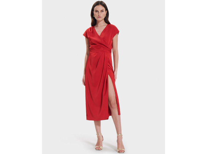Robe Rang Rouge en Polyester
