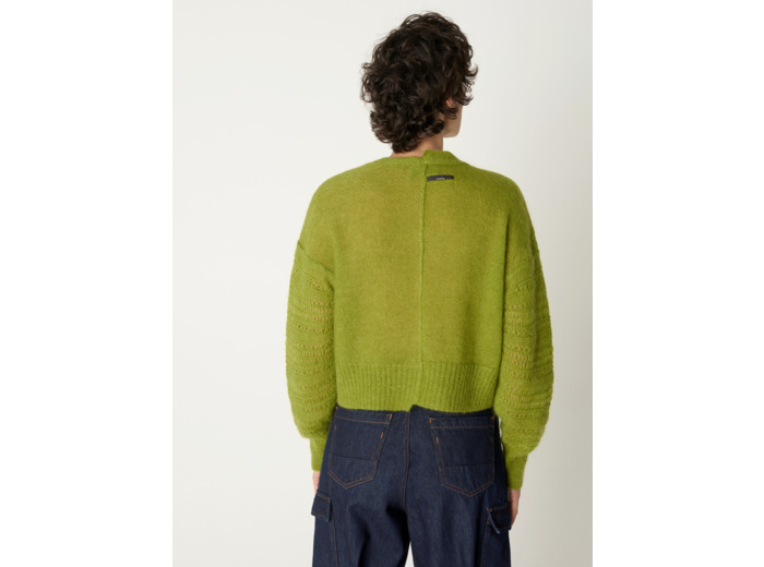 Cardigan danielle velour de mousse