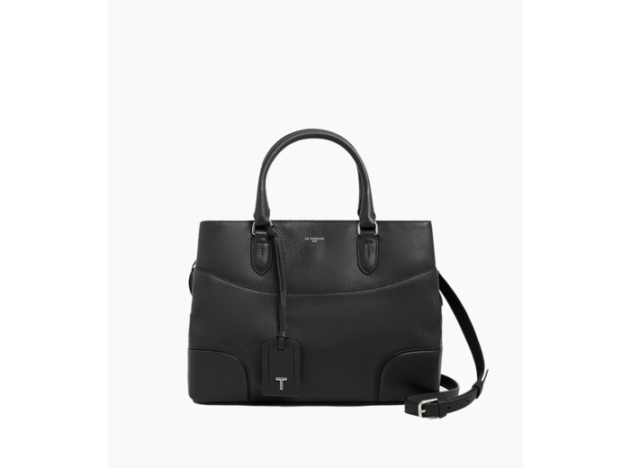 Grand sac à main Romy en cuir grainé