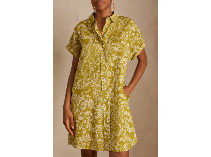 Robe chemise LOUISIANA en lin