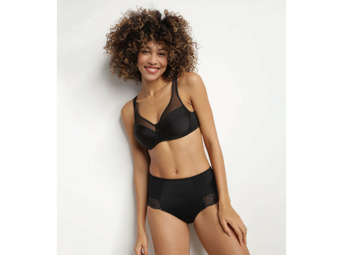 Soutien-gorge emboitant avec armatures noir Generous Dim