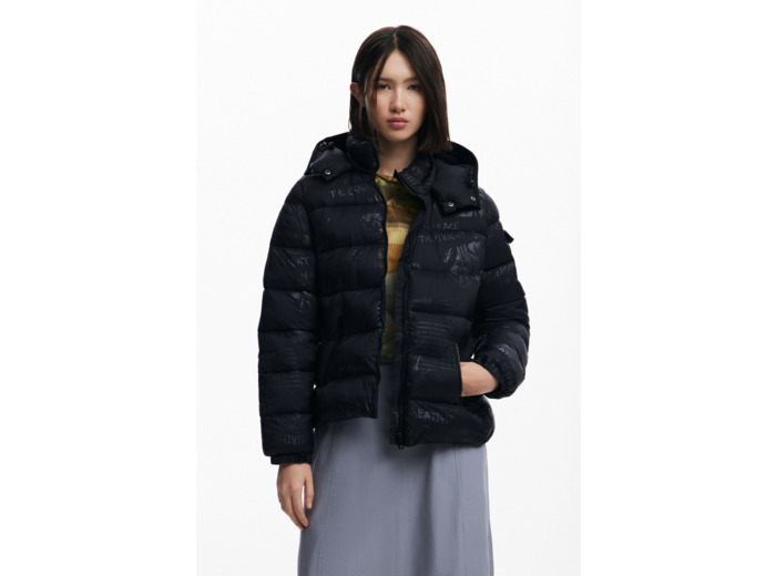 Padded Short Overcoat