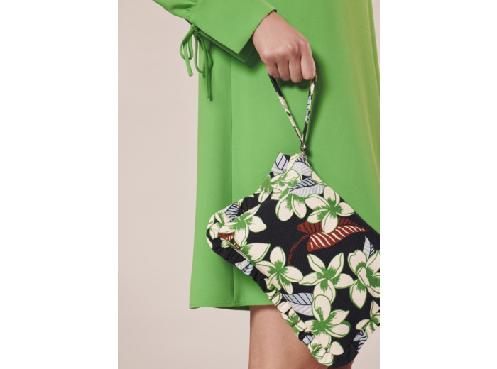 Pochette Sabrina Nocturne en Coton