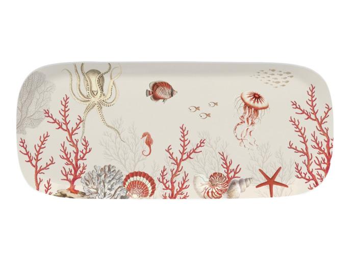 CORAL REEF Plat à servir 40x17,5cm