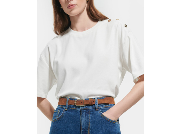 Ceinture Caramel Cognac en cuir