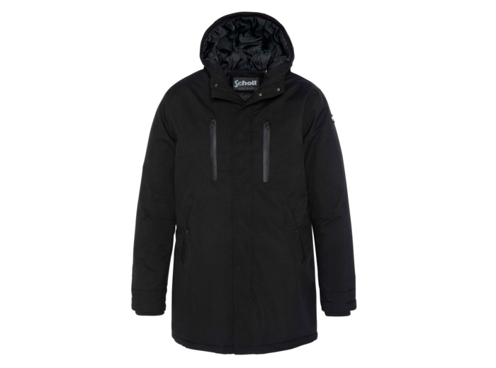 Parka longue à capuche