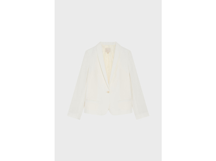Veste de tailleur en lin et coton - RANISSE