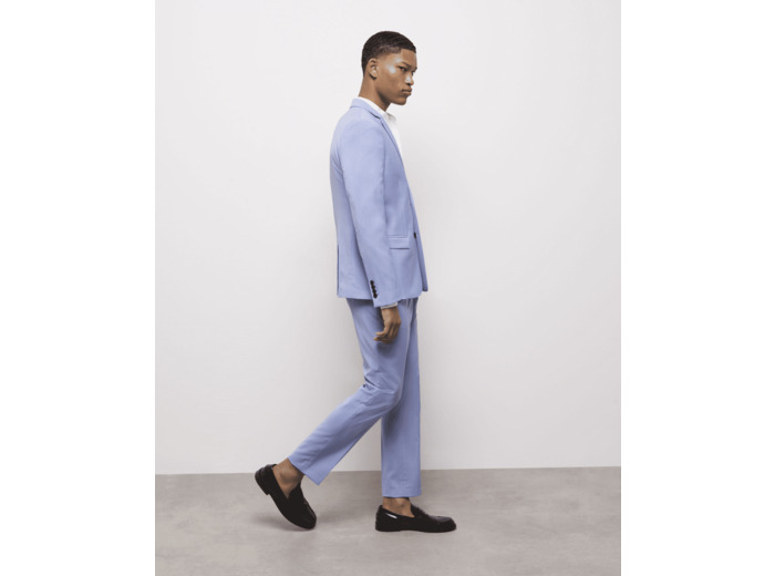 Pantalon Costume Droit light blue