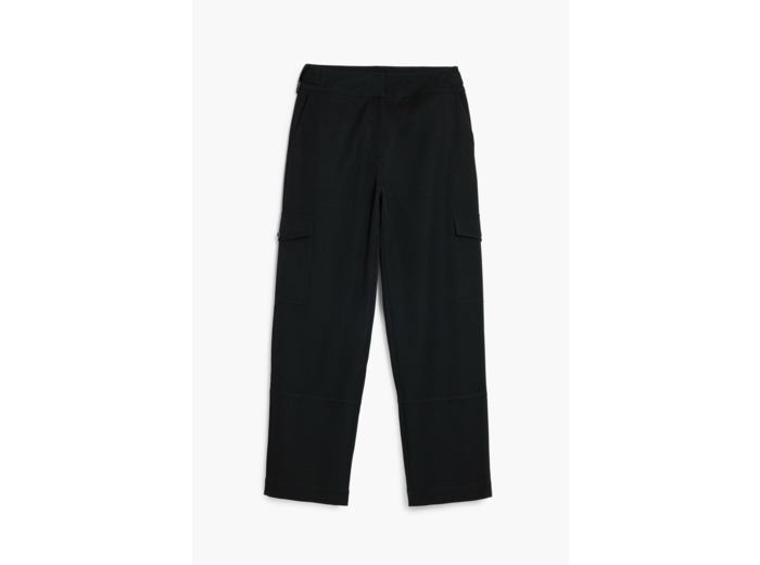 Pantalon Long En Tissu – Femme