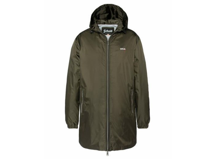 Coupe-vent long à capuche SCHOTT CLYDE25