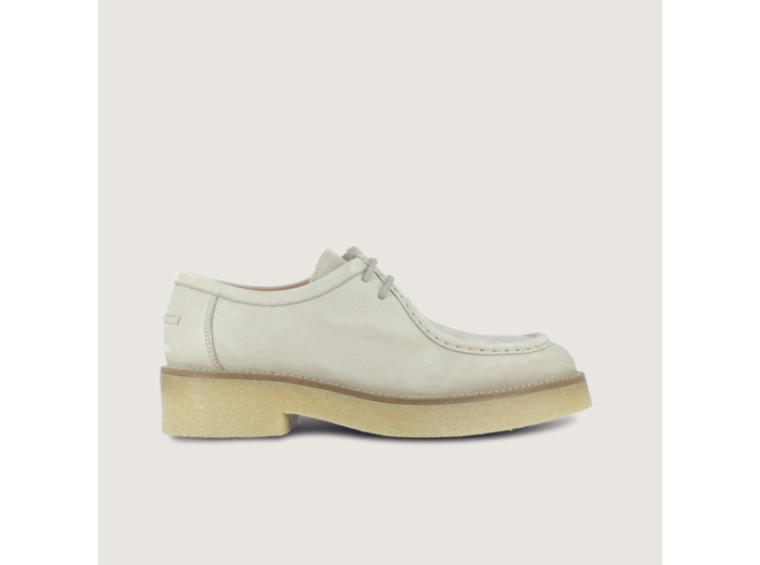 Derby Femme Poli Beige