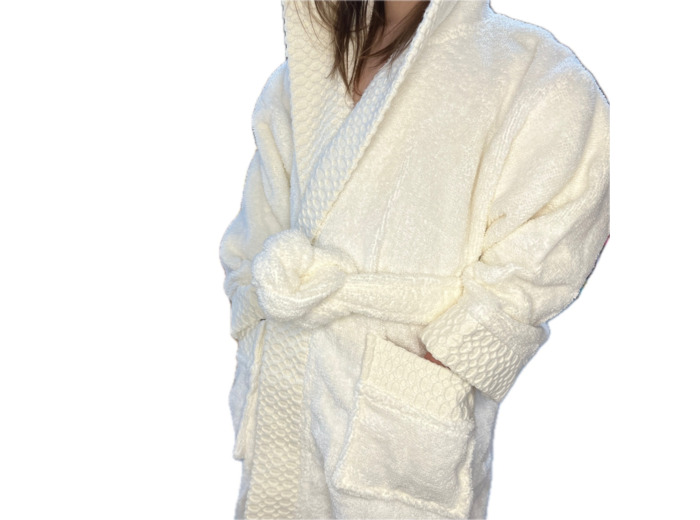 Peignoir Enfant | Eponge zéro twist | Tradition des Vosges