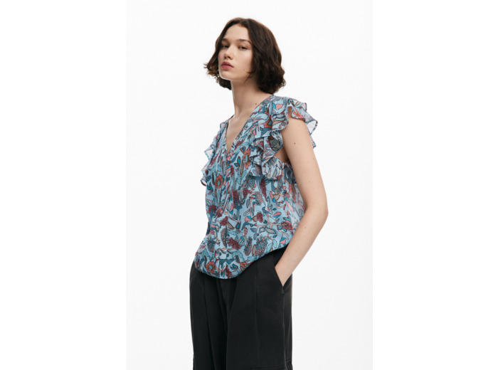 Blouse Short Sleeve