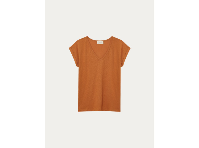 T-shirt brenda caramel