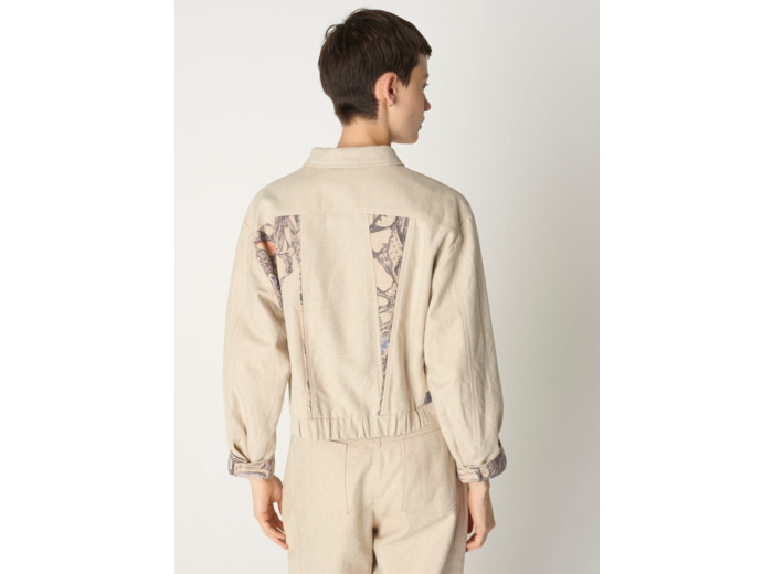 Blouson natalia naturel