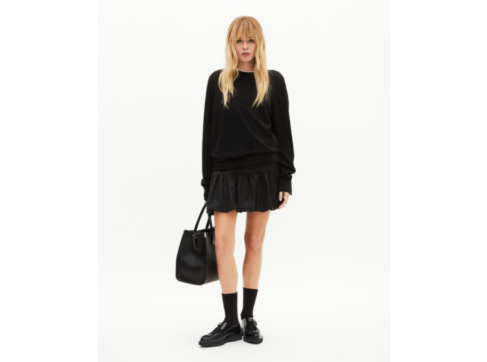 Jupe courte boule noire black