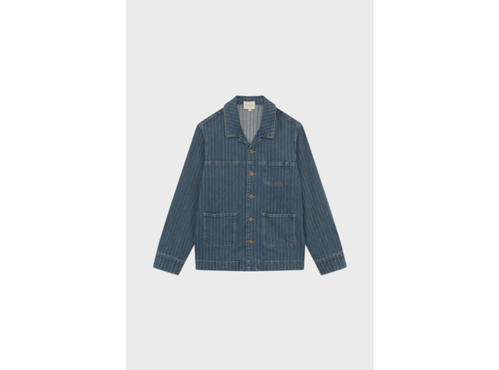 Surchemise en denim rayée - REMIE