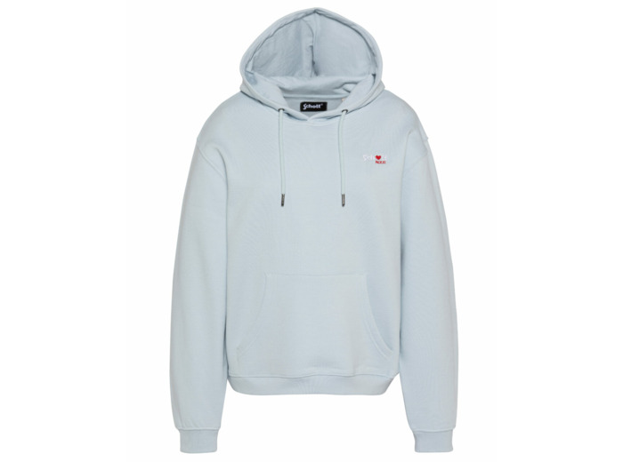 Sweat femme brodé logo cœur SWHBRODEDW SCHOTT
