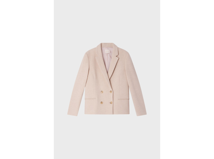 Blazer croisé écru - MAGALIE