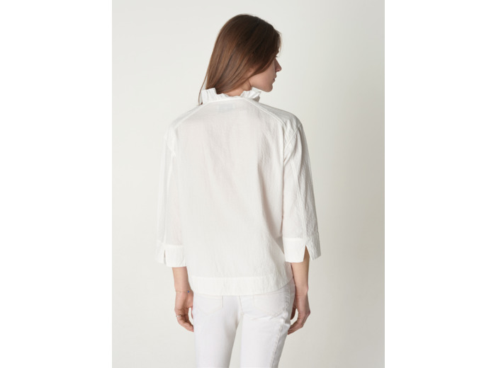 Blouse angélique blanc