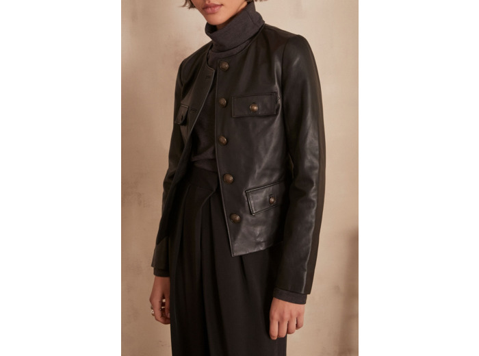 Blouson CHARLOTTE en cuir