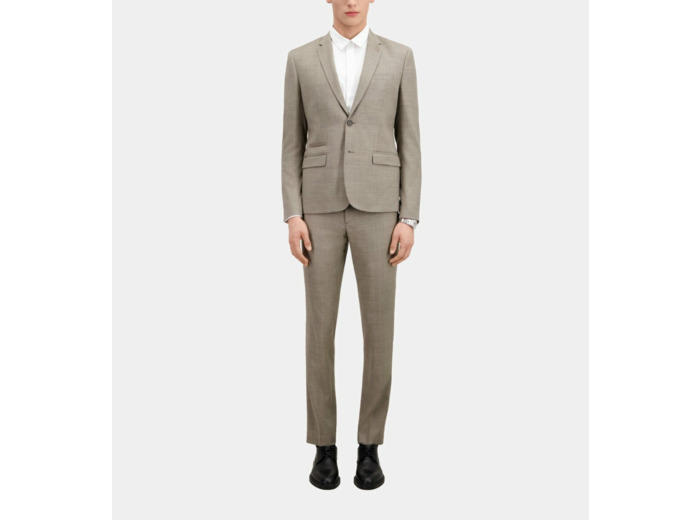 Veste de costume beige