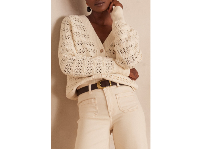 Cardigan BASILIO en coton