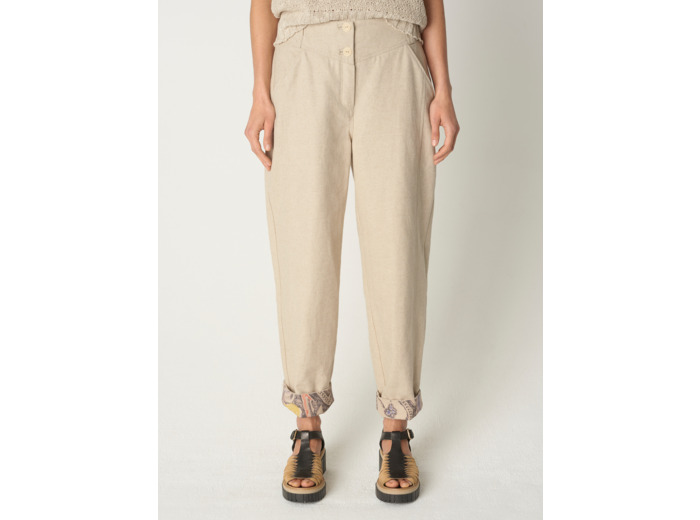 Pantalon natalia naturel